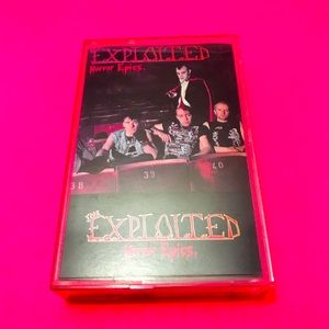 The Exploited Horror Epics cassette